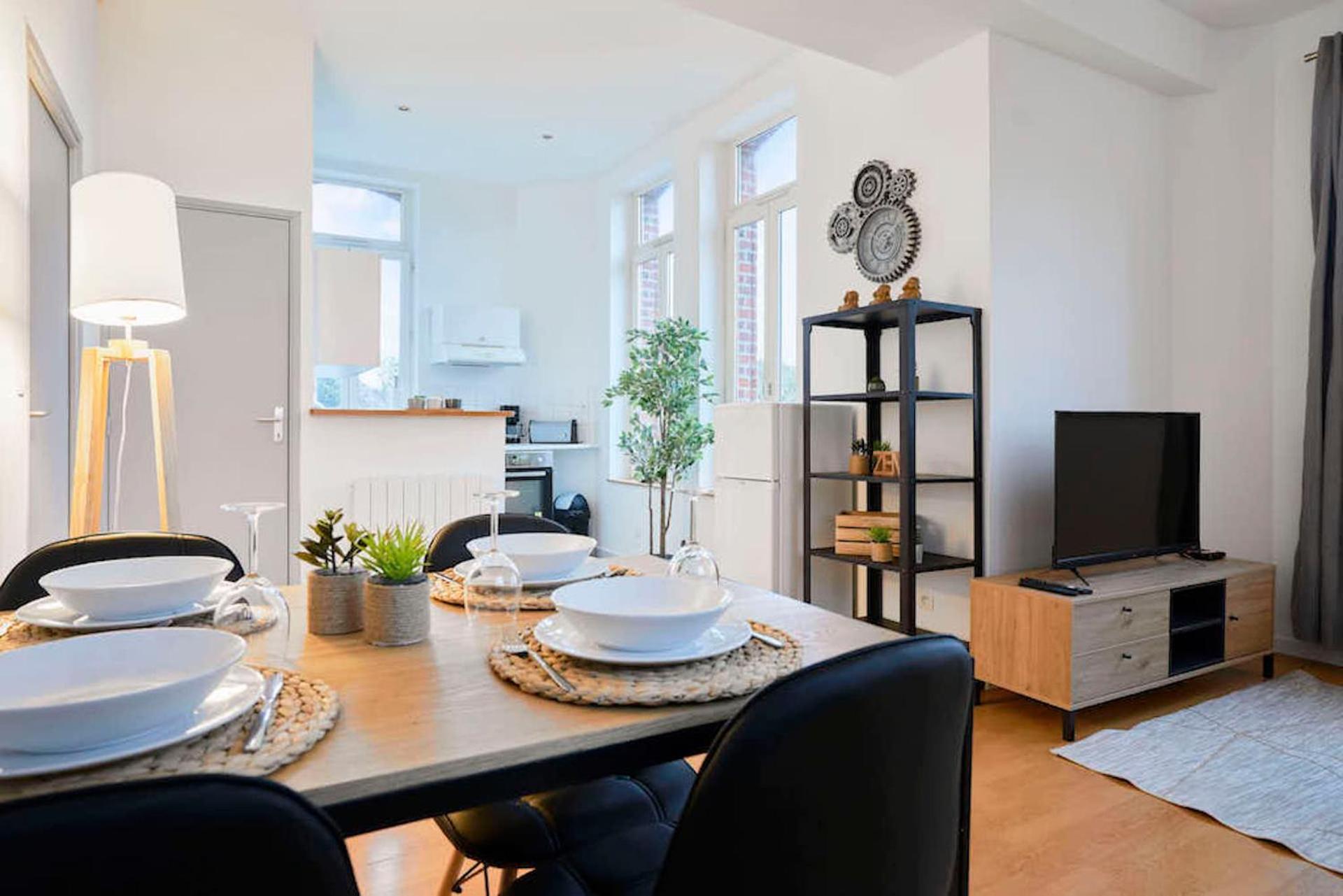 Apartament Locationstourcoing - Le Duplex Zewnętrze zdjęcie